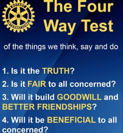 The Four Way Test 